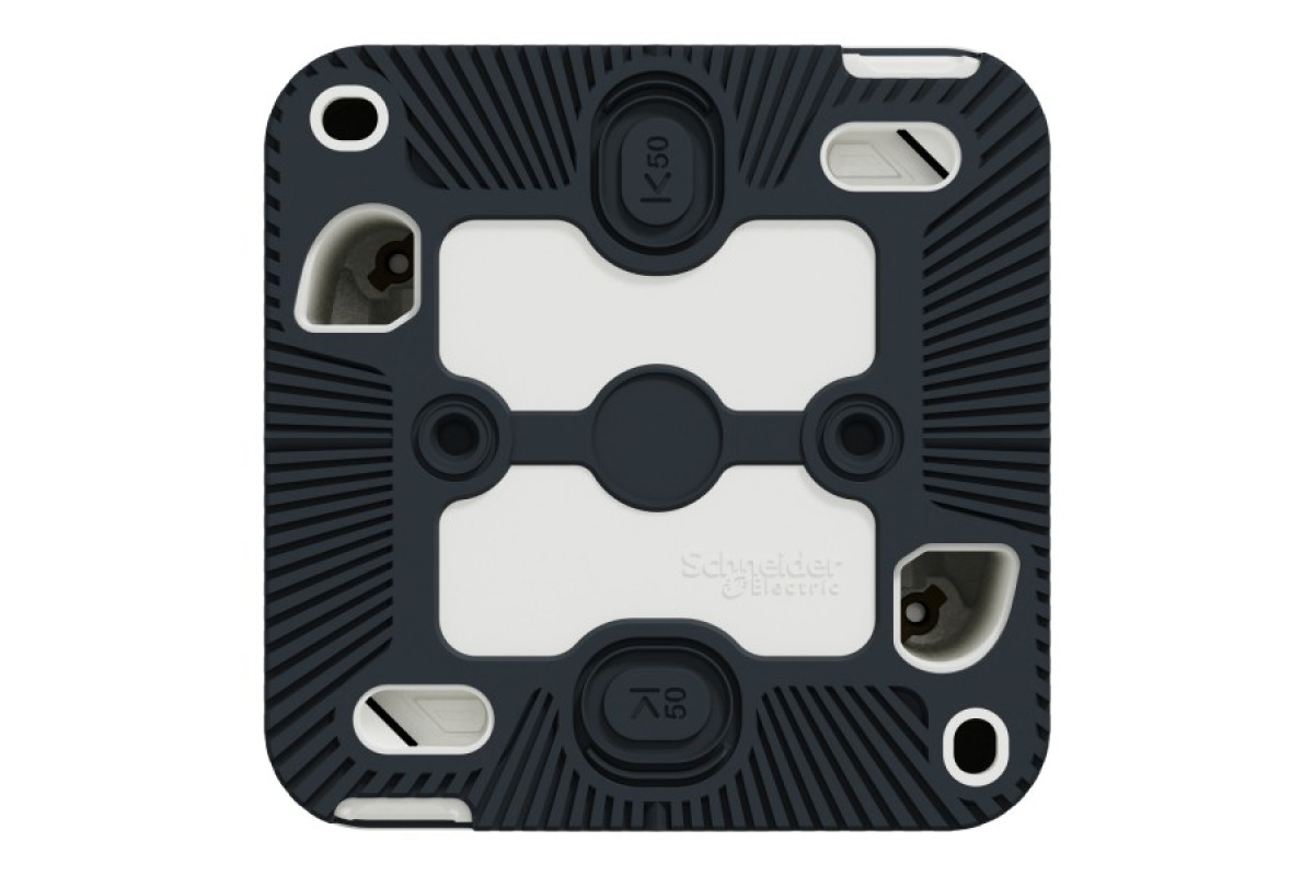 Одноклавішний перемикач IP55 Mureva Styl, сх.6, поверх. монтаж, білий (MUR39021)