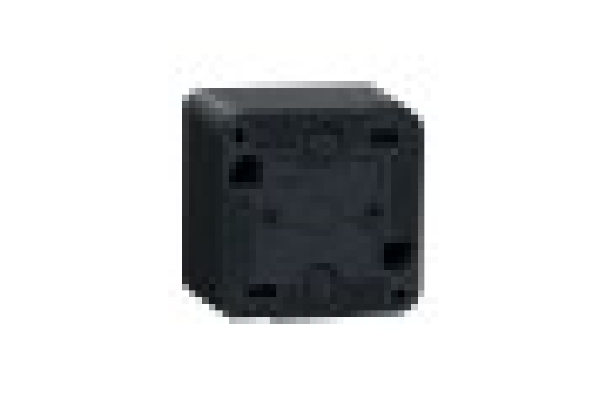 Одноклавішний перемикач IP55 Mureva Styl, сх.6, поверх. монтаж, чорний (MUR35021)