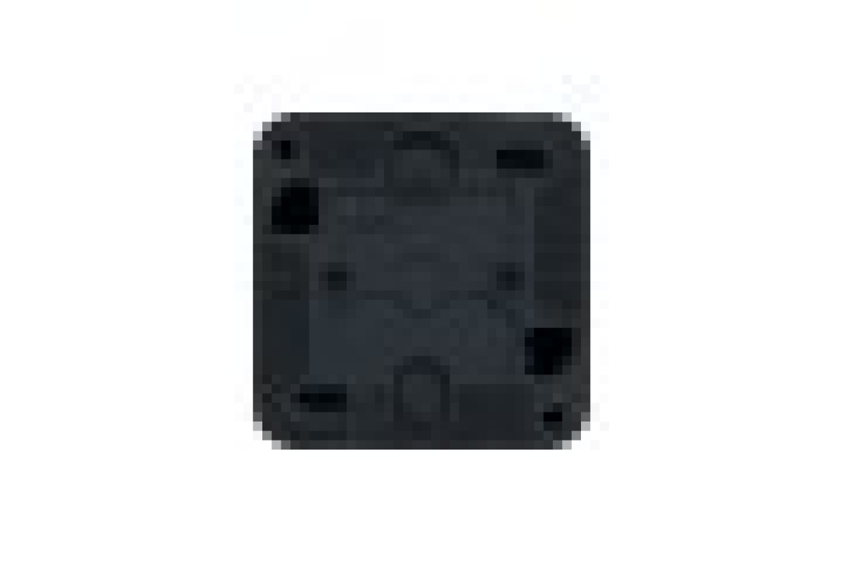 Одноклавішний перемикач IP55 Mureva Styl, сх.6, поверх. монтаж, чорний (MUR35021)