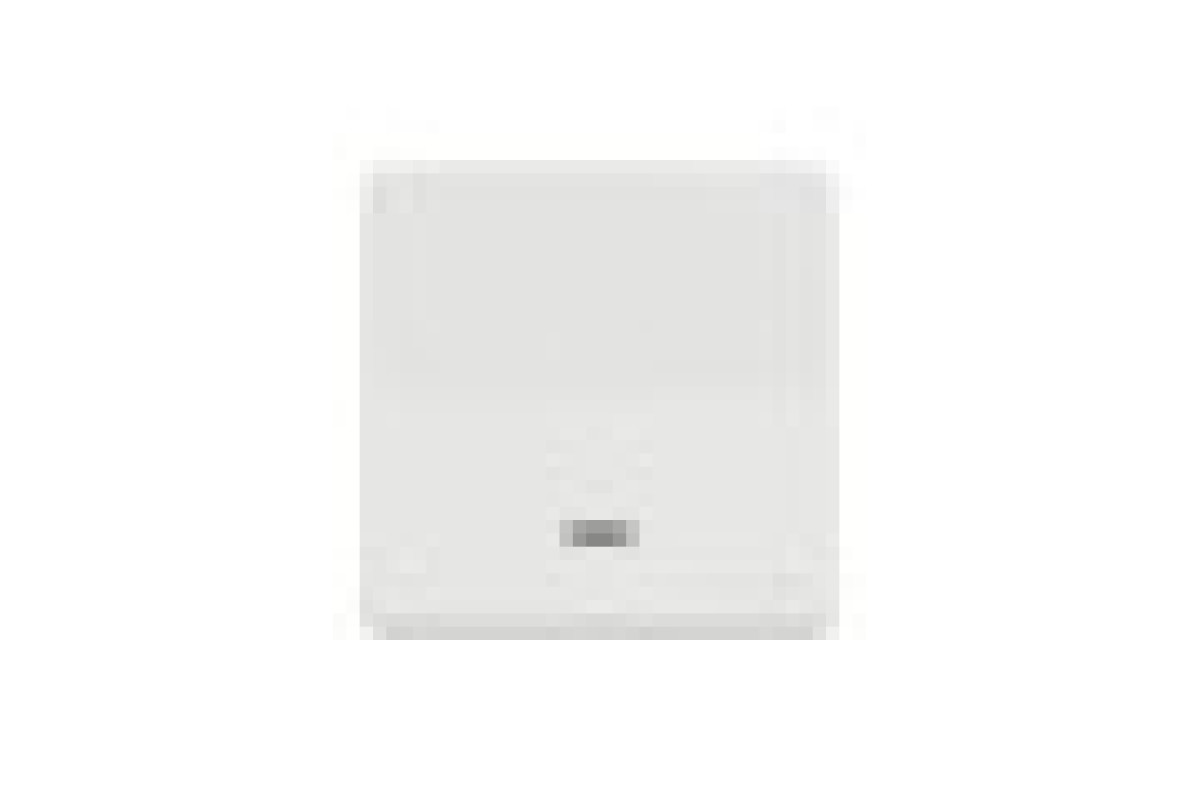 Одноклавішний перемикач IP55 з підсвіткою Mureva Styl, поверх.монтаж, білий (MUR39024)