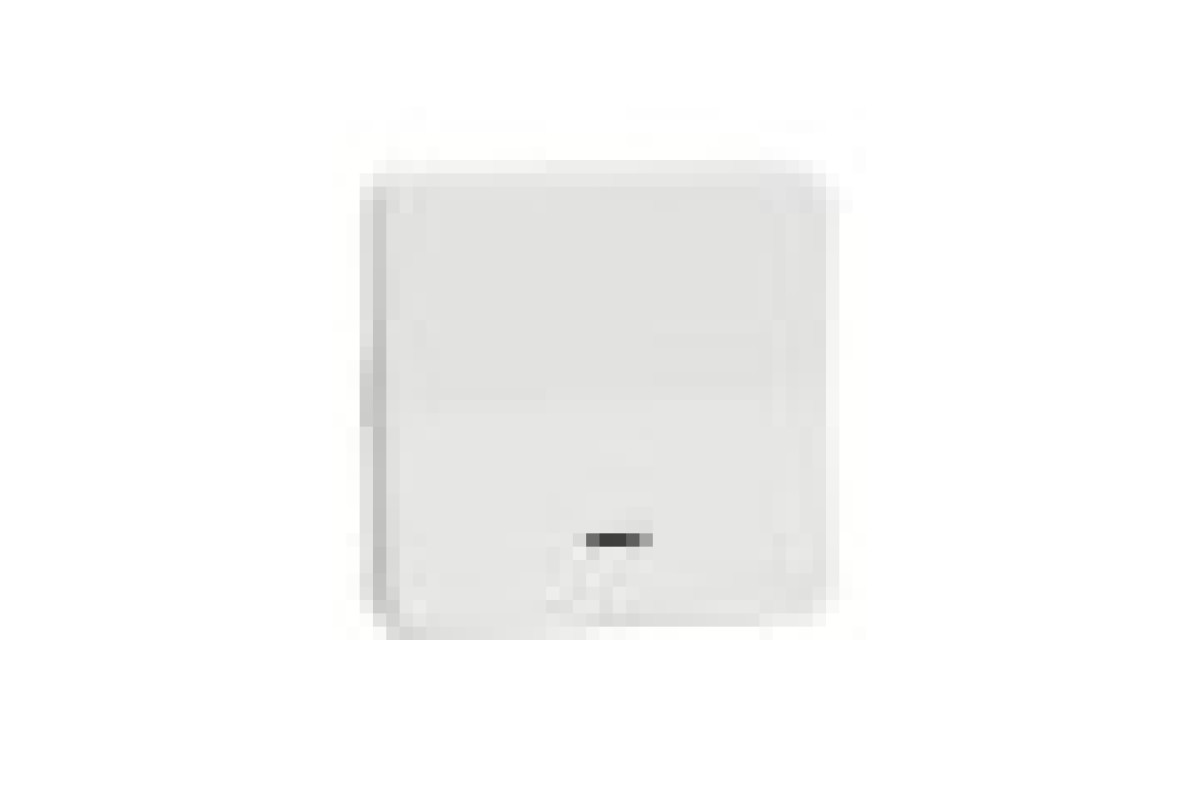 Одноклавішний перемикач IP55 з підсвіткою Mureva Styl, поверх.монтаж, білий (MUR39024)