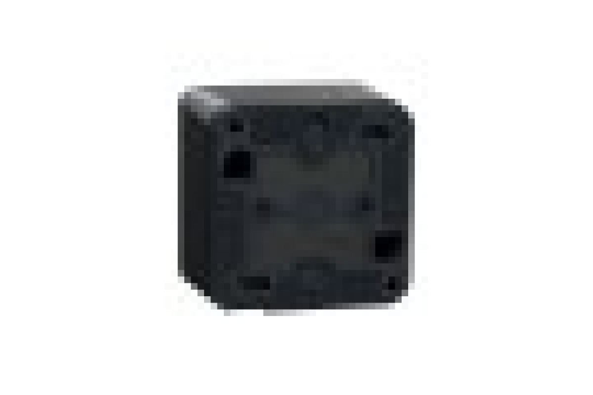 Одноклавішний перемикач IP55 з підсвіткою Mureva Styl, поверх.монтаж, чорний (MUR35024)