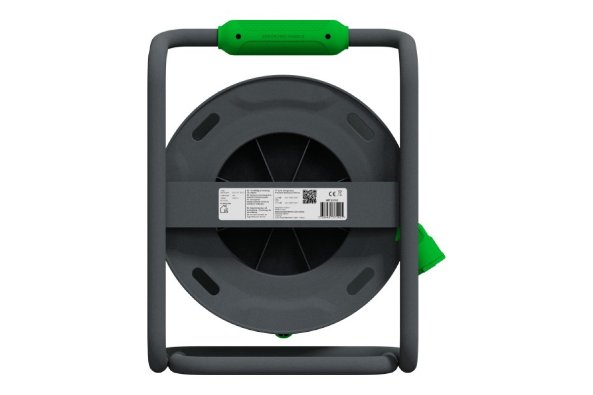 Удлинитель на катушке 1 раз. 25 м 3х1,5 IP44 Schuko (IMT33151)