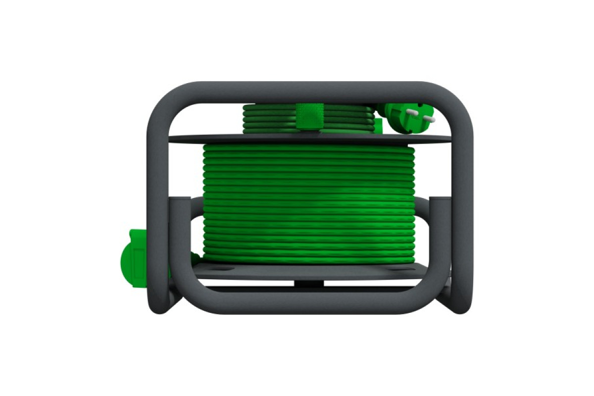 Удлинитель на катушке 1 раз. 25 м 3х1,5 IP44 Schuko (IMT33151)