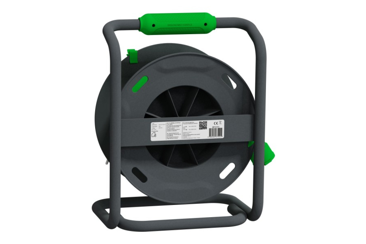 Удлинитель на катушке 1 раз. 25 м 3х1,5 IP44 Schuko (IMT33151)