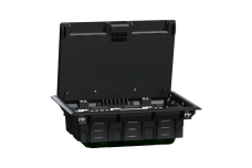 Підлоговий лючок, пластиковий, розмір L, 8 модулів, Unica System+ (INS52124)