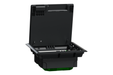 Підлоговий лючок, пластиковий, розмір M, 4 модулі, Unica System+ (INS52120)