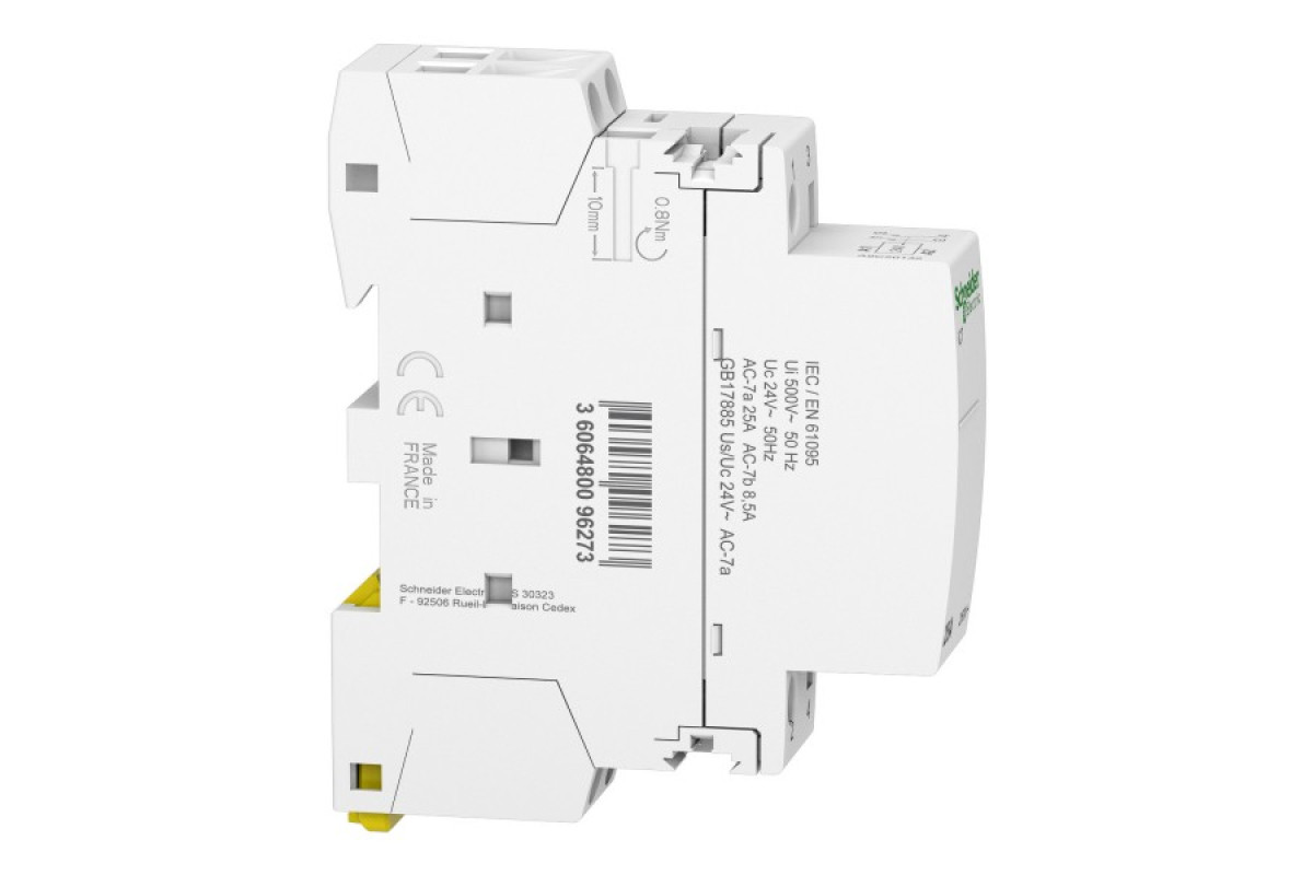 Контактор 25A 2NO 24В ~ 50Гц (A9C20132)
