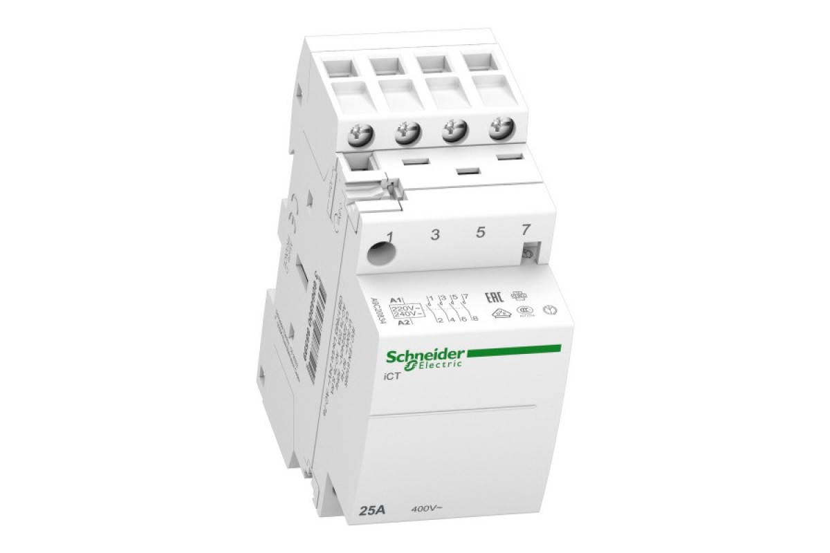 Контактор 25A 4NO 220/240В ~ 50Гц (A9C20834)