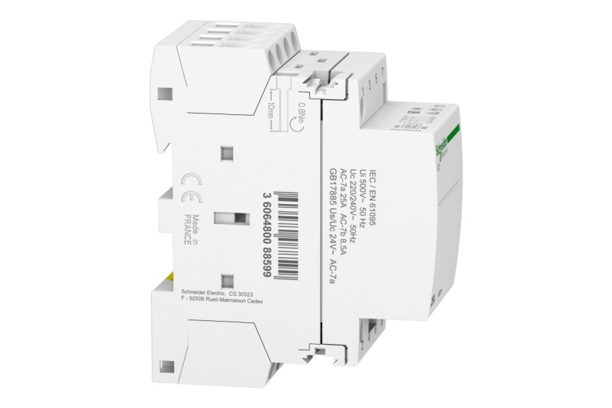 Контактор 25A 4NO 220/240В ~ 50Гц (A9C20834)