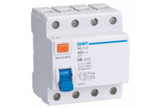 Диференціальний вимикач (ПЗВ) Chint NL1-63 4P 63A 100mA AC 6kA DB (200228)