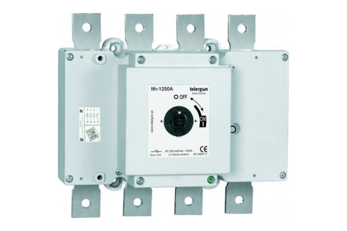 Вимикач навантаження S5000 1250А, 3P+N (S5-12503NC0)