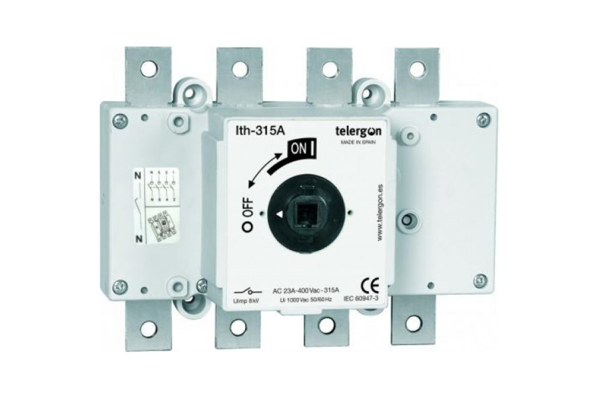 Вимикач навантаження S5000 315А, 3P+N (S5-03153NR0)