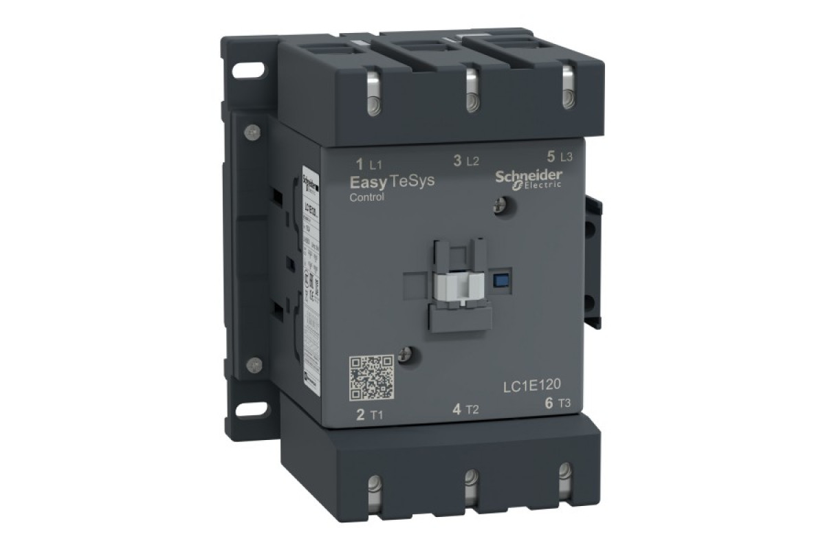 Контактор 3Р Е 120А АС3 ~380V 50 ГЦ (LC1E120Q5)