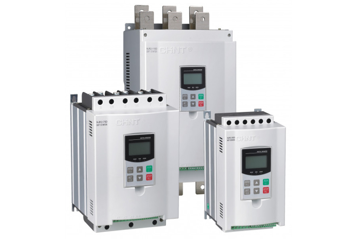 Пристрій плавного пуску NJR2-110D,207А,110кВт (489030)