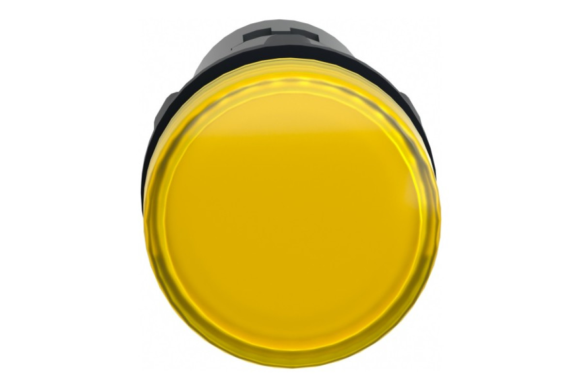 Середня сигнальна лампа ХА2 жовтого кольору з номіналом 24В АС/DC (XA2EVB8LC)