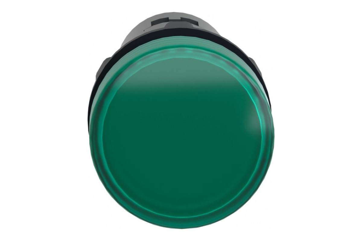 Середня сигнальна лампа ХА2 зеленого кольору з номіналом 24В АС/DC (XA2EVB3LC)