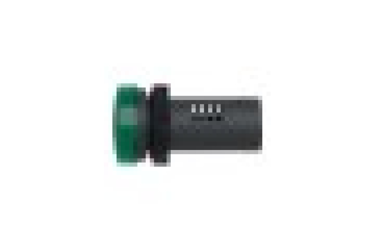 Середня сигнальна лампа ХА2 зеленого кольору з номіналом 24В АС/DC (XA2EVB3LC)