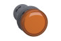 Середня сигнальна лампа ХА2 помаранчевого кольору з номіналом 220В DС (XA2EVMD5LC)