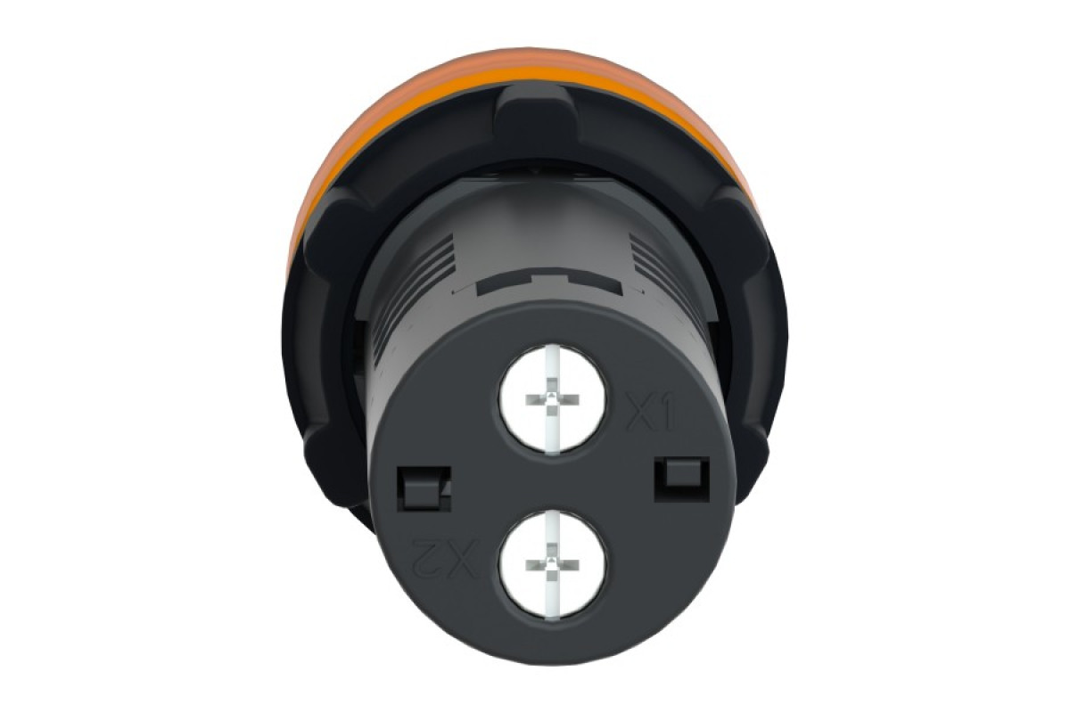 Середня сигнальна лампа ХА2 помаранчевого кольору з номіналом 24В АС/DC (XA2EVB5LC)