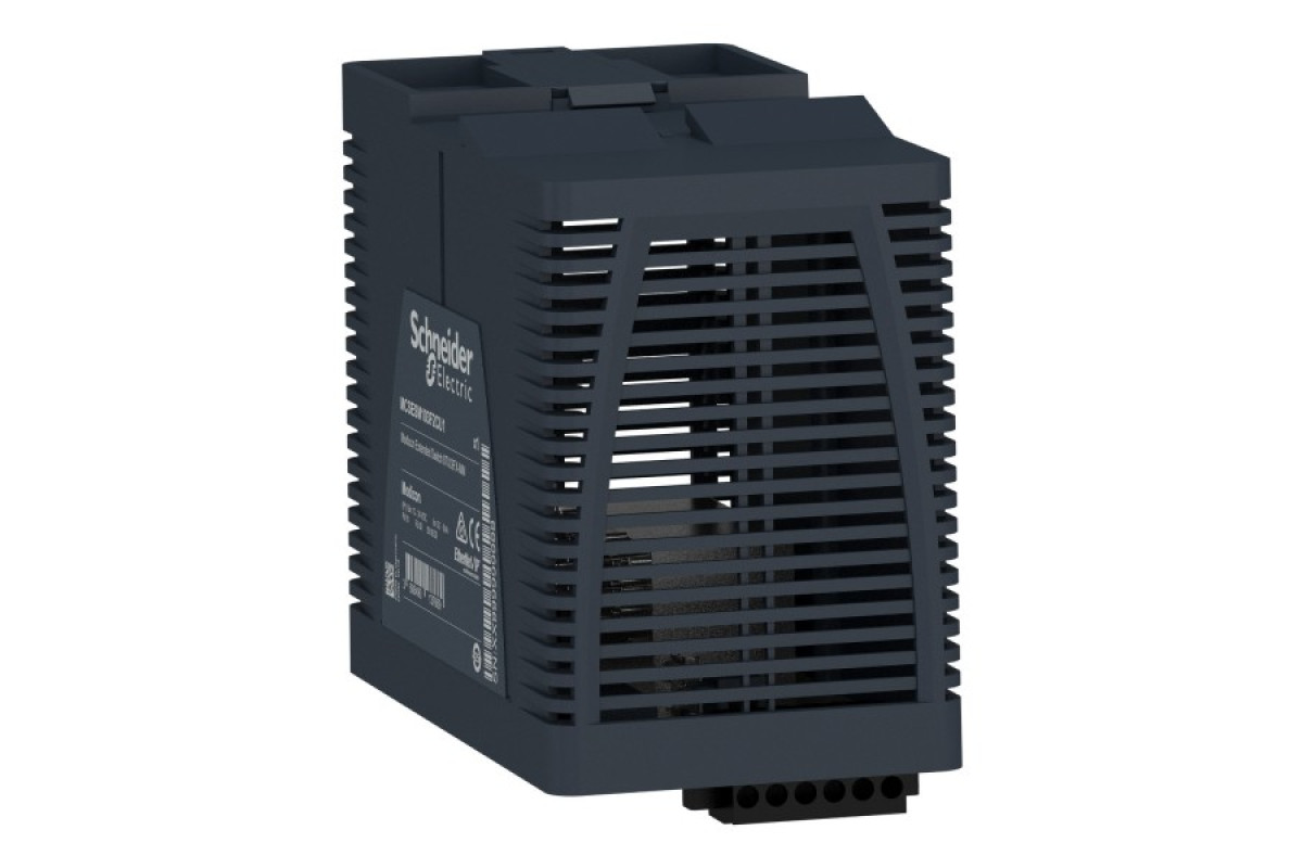 Керований мережевий комутатор Modicon Extended, 8 портів для мідного кабелю, 2 порти для багатомодового оптоволокна (MCSESM103F2CU1)