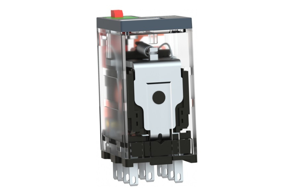 Реле мініатюрне проміжне, 3CO, ~24В (RXM3AB1B7)