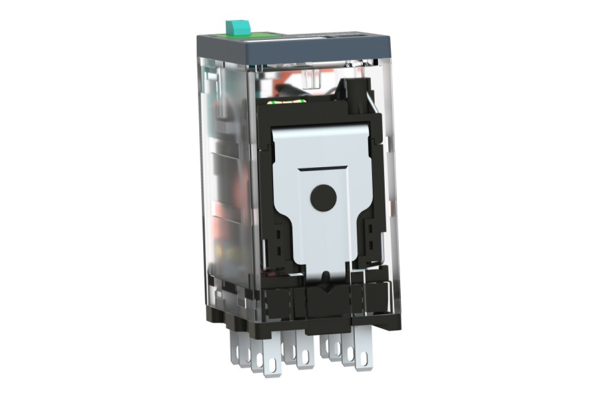 Реле мініатюрне проміжне, 3CO, світлодіод, =24В (RXM3AB2BD)