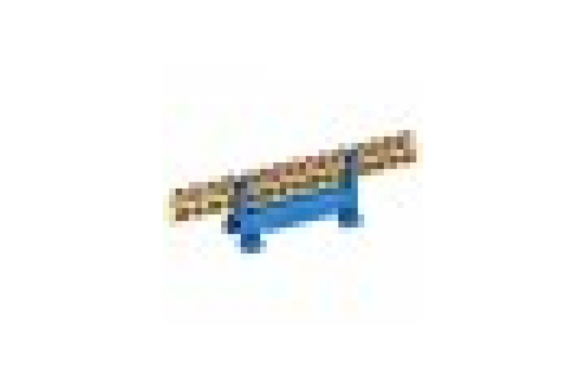 Шина нульова для кріплення на DIN-рейку 15 отв. (502893с)