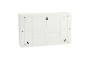Щит пластиковий Easy9 EU, навісний, 1 ряд 18 модулів, білі двері (EZ9EUD118)