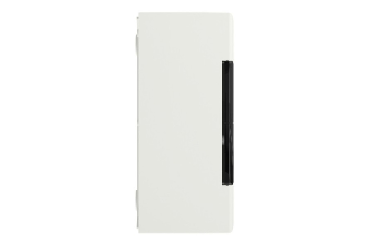 Щит пластиковый Easy9 EU, навесной, 1 ряд 18 модулей, дымчатая дверь (EZ9EUC118)