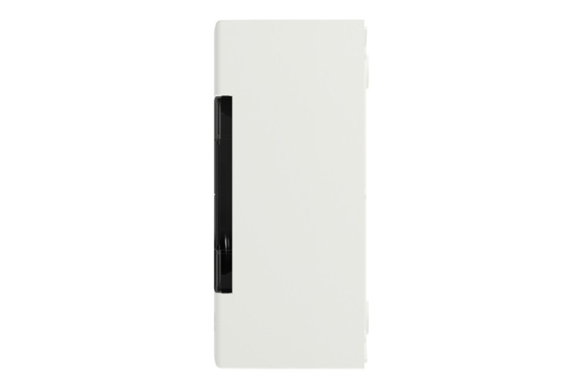 Щит пластиковый Easy9 EU, навесной, 1 ряд 18 модулей, дымчатая дверь (EZ9EUC118)