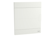 Щит пластиковий Easy9 EU, врізний, 2 ряди по 12 модулів, білі двері (EZ9EUB212)