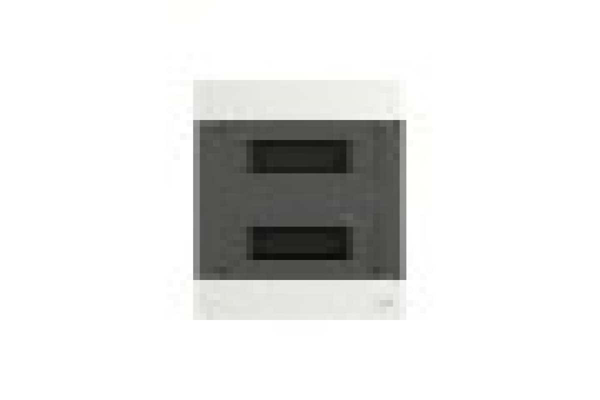 Щит пластиковий Easy9 EU, врізний, 2 ряди по 12 модулів, димчасті двері (EZ9EUA212)