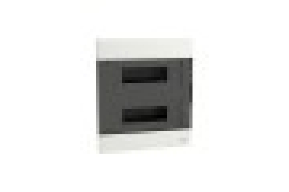 Щит пластиковий Easy9 EU, врізний, 2 ряди по 12 модулів, димчасті двері (EZ9EUA212)