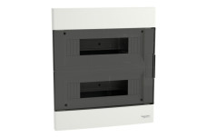 Щит пластиковий Easy9 EU, врізний, 2 ряди по 12 модулів, димчасті двері (EZ9EUA212)