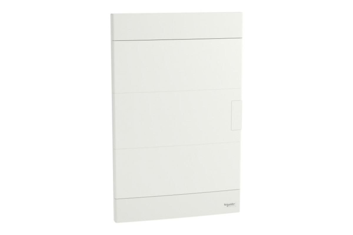 Щит пластиковий Easy9 EU, врізний, 3 ряди по 12 модулів, білі двері (EZ9EUB312)