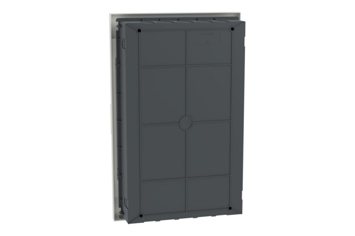 Щит пластиковий Easy9 EU, врізний, 3 ряди по 12 модулів, білі двері (EZ9EUB312)