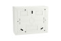 Щит пластиковий Easy9 EU, навісний, 1 ряд 8 модулів, білі двері (EZ9EUD108)