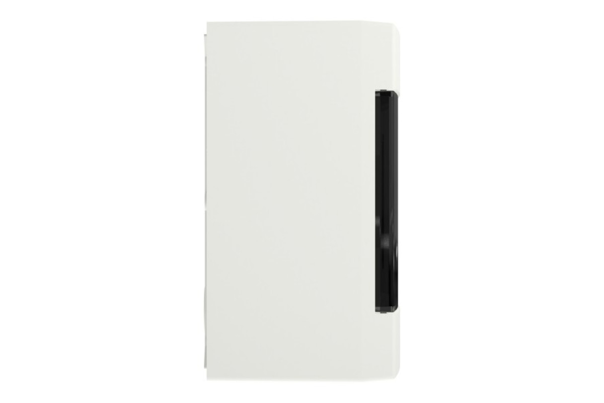 Щит пластиковый Easy9 EU, навесной, 1 ряд 8 модулей, дымчатая дверь (EZ9EUC108)