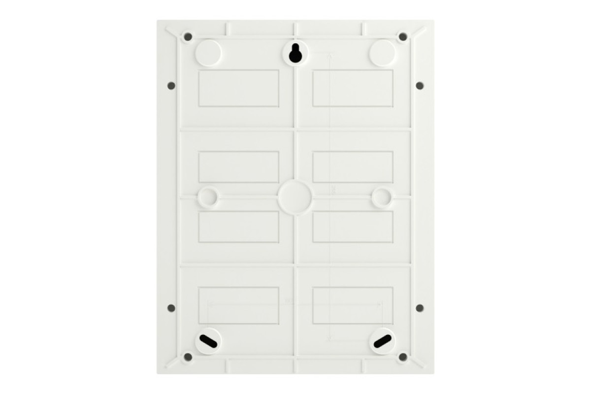 Щит пластиковий Easy9 EU, навісний, 2 ряди по 12 модулів, білі двері (EZ9EUD212)