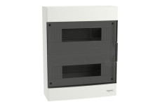 Щит пластиковий Easy9 EU, навісний, 2 ряди по 12 модулів, димчасті двері (EZ9EUC212)