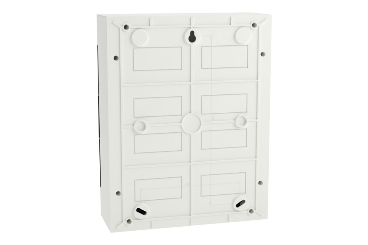 Щит пластиковий Easy9 EU, навісний, 2 ряди по 12 модулів, димчасті двері (EZ9EUC212)