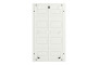 Щит пластиковий Easy9 EU, навісний, 3 ряди по 12 модулів, білі двері (EZ9EUD312)