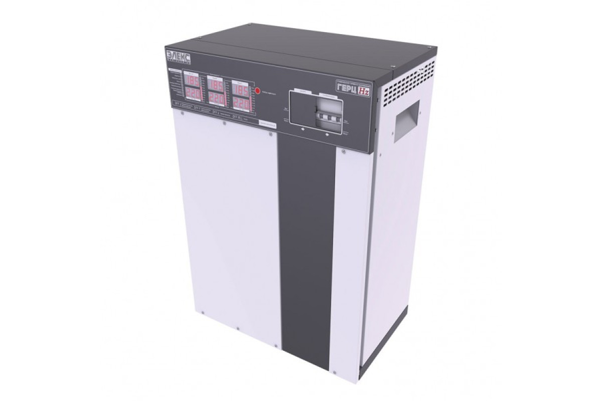 Трифазний стабілізатор напруги ГЕРЦ У 16-3/40 v3.0