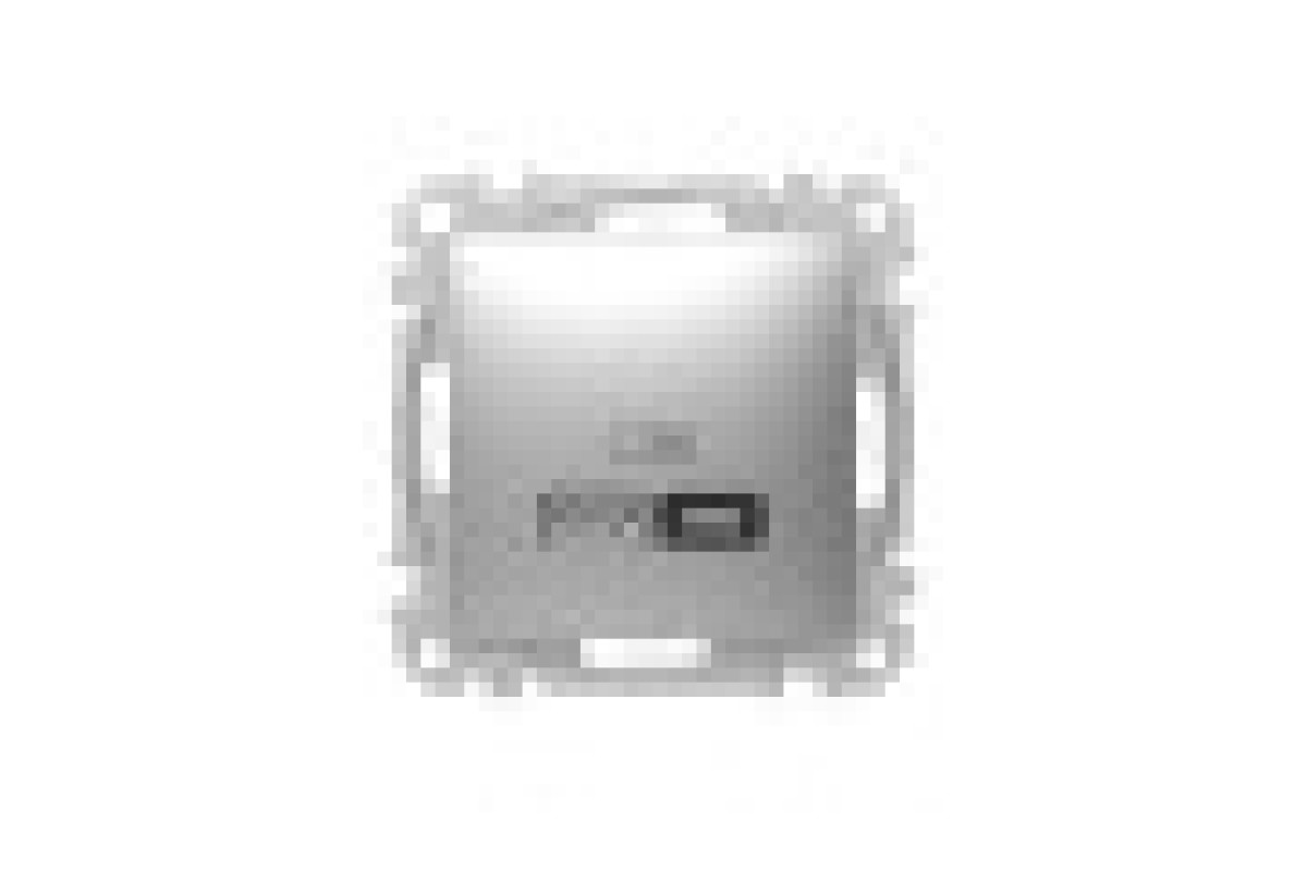 USB розетка A+C, 3 A, 45 Вт, Алюміній Sedna Design (SDD113404)