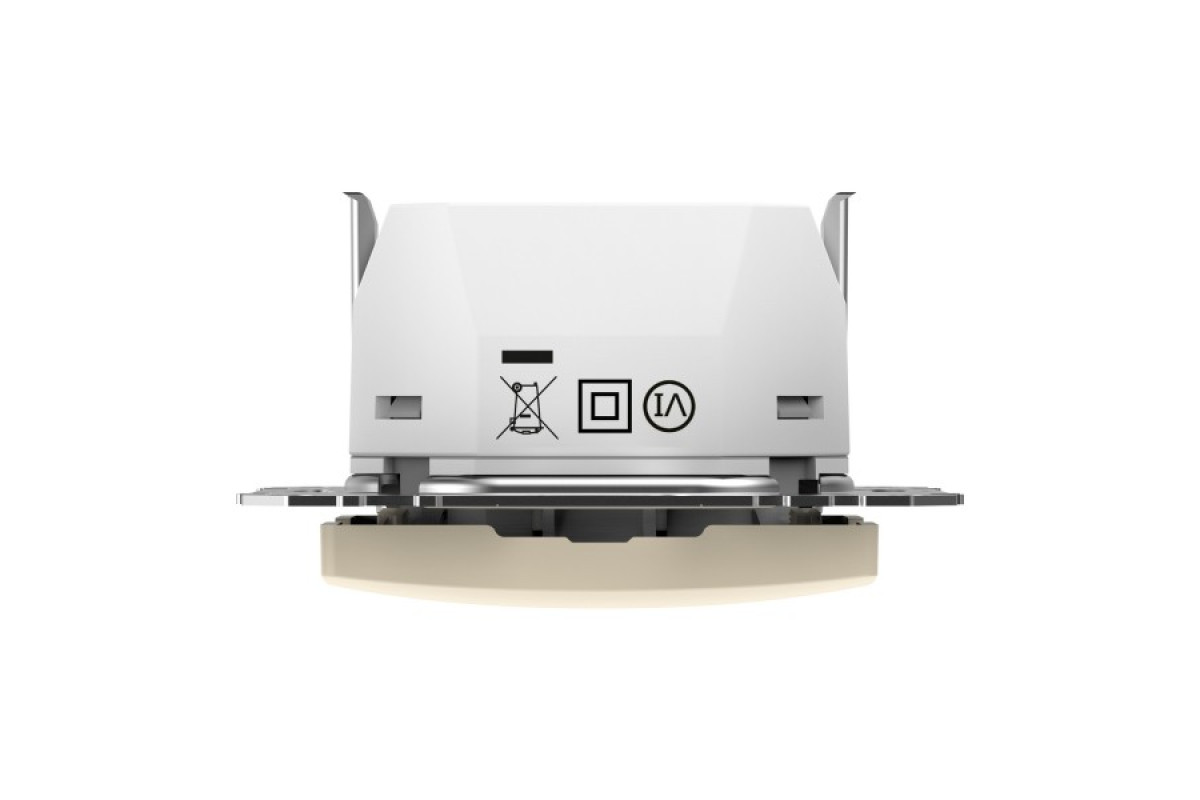 USB розетка A+C, 3 A, 45 Вт, Бежевий Sedna Design (SDD112404)