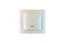 Вимикач одноклавішний проміжний, Mono Electric, DESPINA (перлина) (102-252525-112)