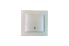 Вимикач одноклавішний прохідний, Mono Electric, DESPINA (перлина) (102-252525-109)