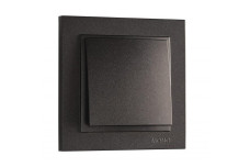 Вимикач одноклавішний, Mono Electric, DESPINA ( графіт ) (102-202025-100)