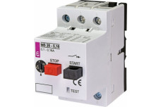 Автоматичний вимикач захисту двигунів MS25-0,16 (0,02 kW, 0,1 - 0,16A) ETI (004600010)